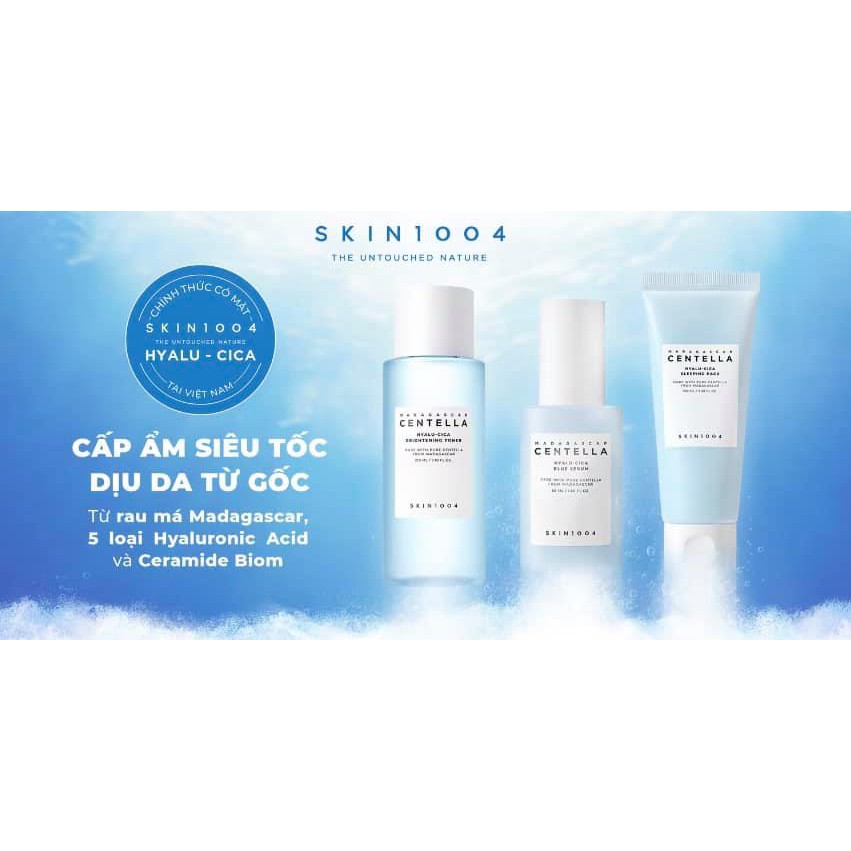 Serum Rau Má SKIN1004 Cấp Nước &amp; Làm Dịu Da Madagascar Centella Hyalu-Cica Blue Serum - 1989Store Phân Phối Chính Hãng