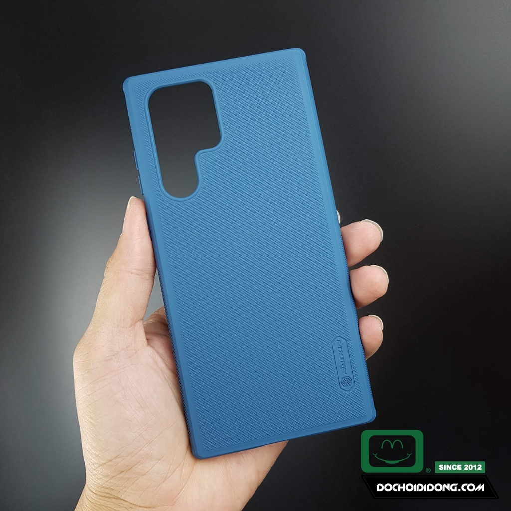Ốp Lưng Samsung S22 + Pro Plus Ultra 5G / S23 + Pro Plus Ultra 5G Nillkin Vân Sần Viền Mềm Super Frosted Shield Pro