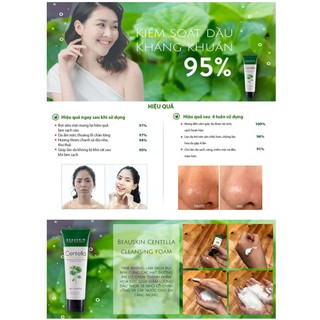 Sữa Rửa Mặt Beauskin Centella Cica Cleansing Foam 120ml