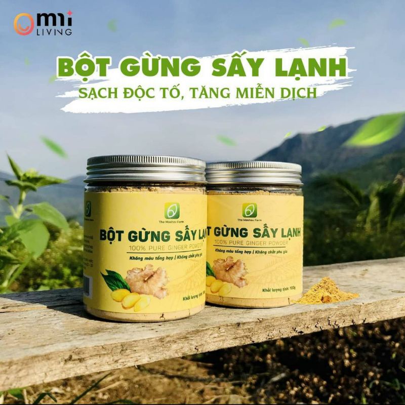 Bột gừng sấy lạnh The Moshav Farm