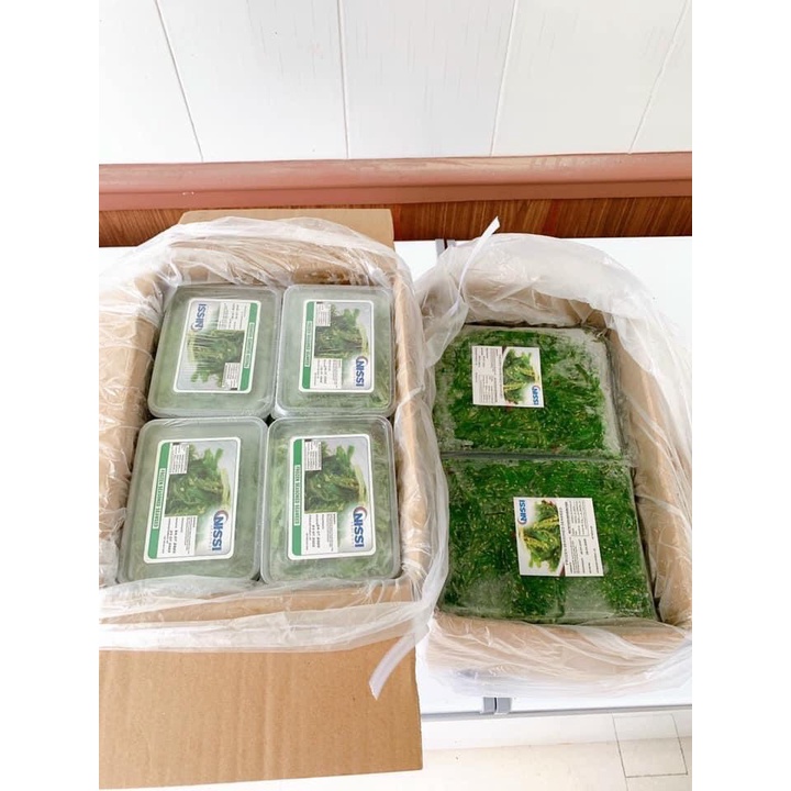 Salad rong biển tươi trộn mè Chuka Wakame Nhật Bản / NISSI / Frozen seasoned Seaweed