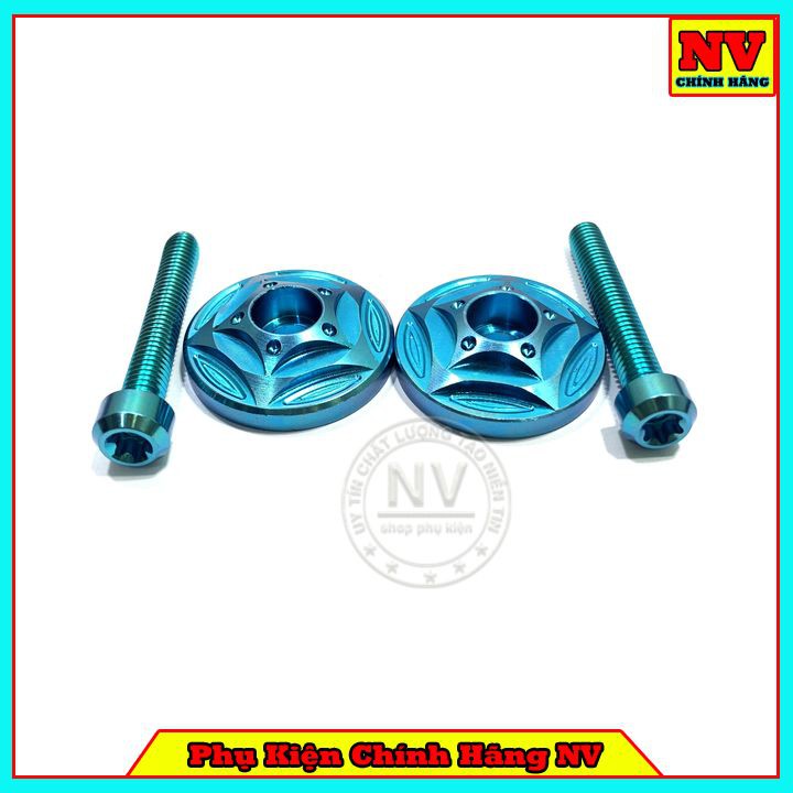 Combo Gù Tay Lái GR5 Titan Kèm Ốc Gắn Cho Mọi Loại Xe