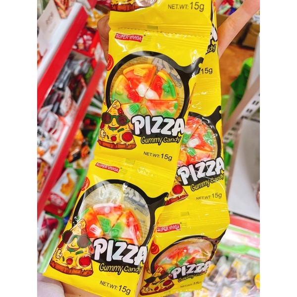 Kẹo thạch pizza