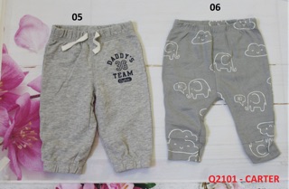 Set 4 Quần Carter dài cho bé sơ sinh (0-5kg)
