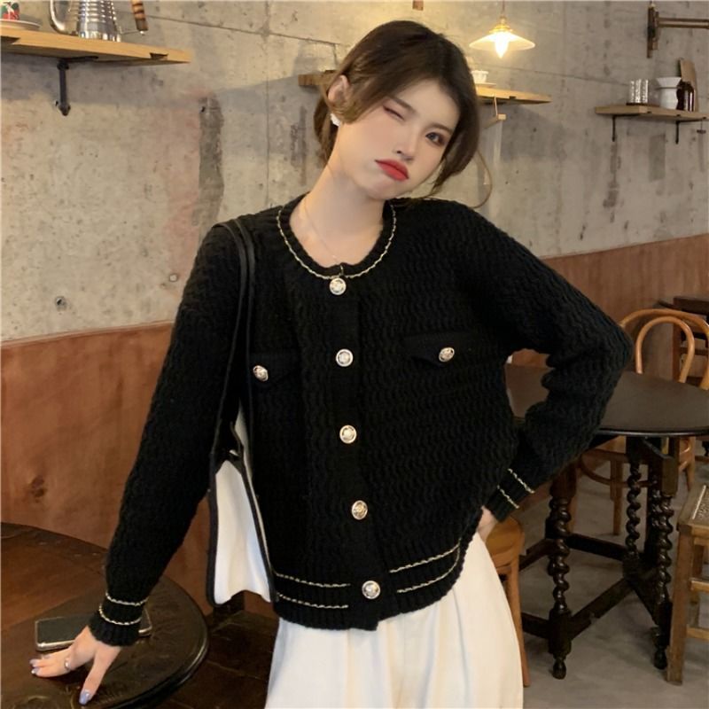 Áo Khoác Cardigan Dệt Kim Thiết Kế Xinh Xắn Cho Nữ  tao bao