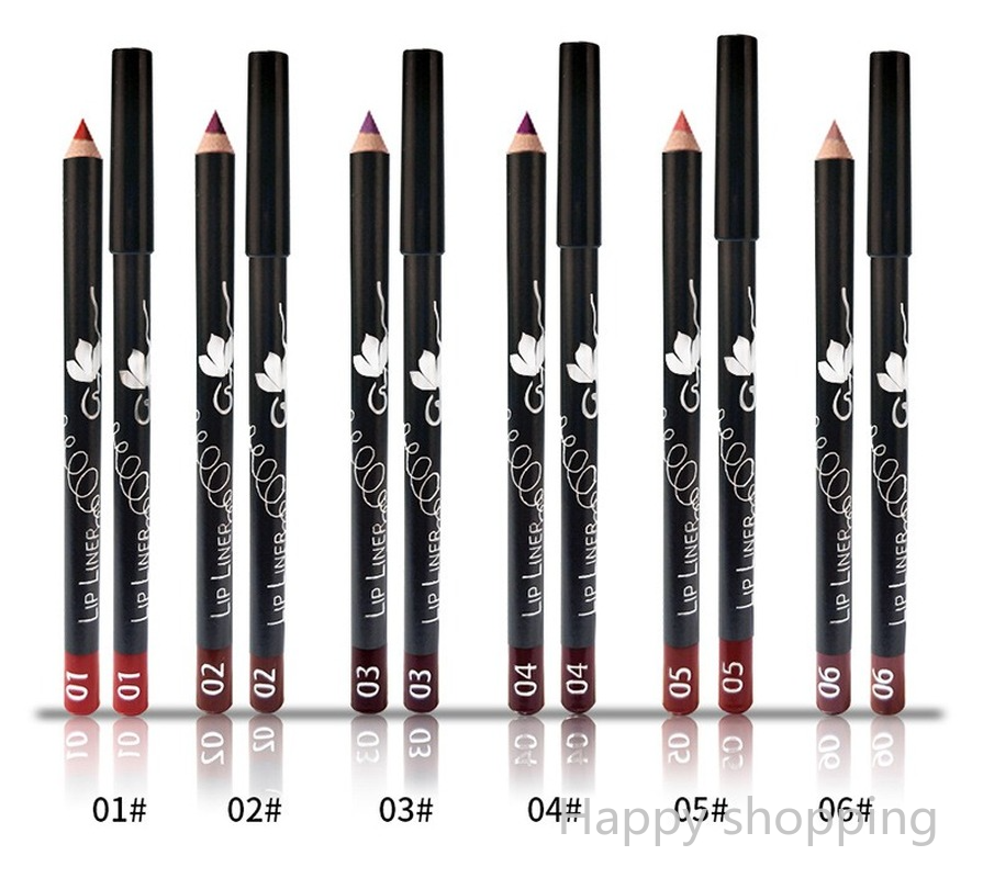 (Hàng Mới Về) Set 12 Chì Kẻ Viền Môi Đa Năng Chống Nước Tiện Dụng | BigBuy360 - bigbuy360.vn