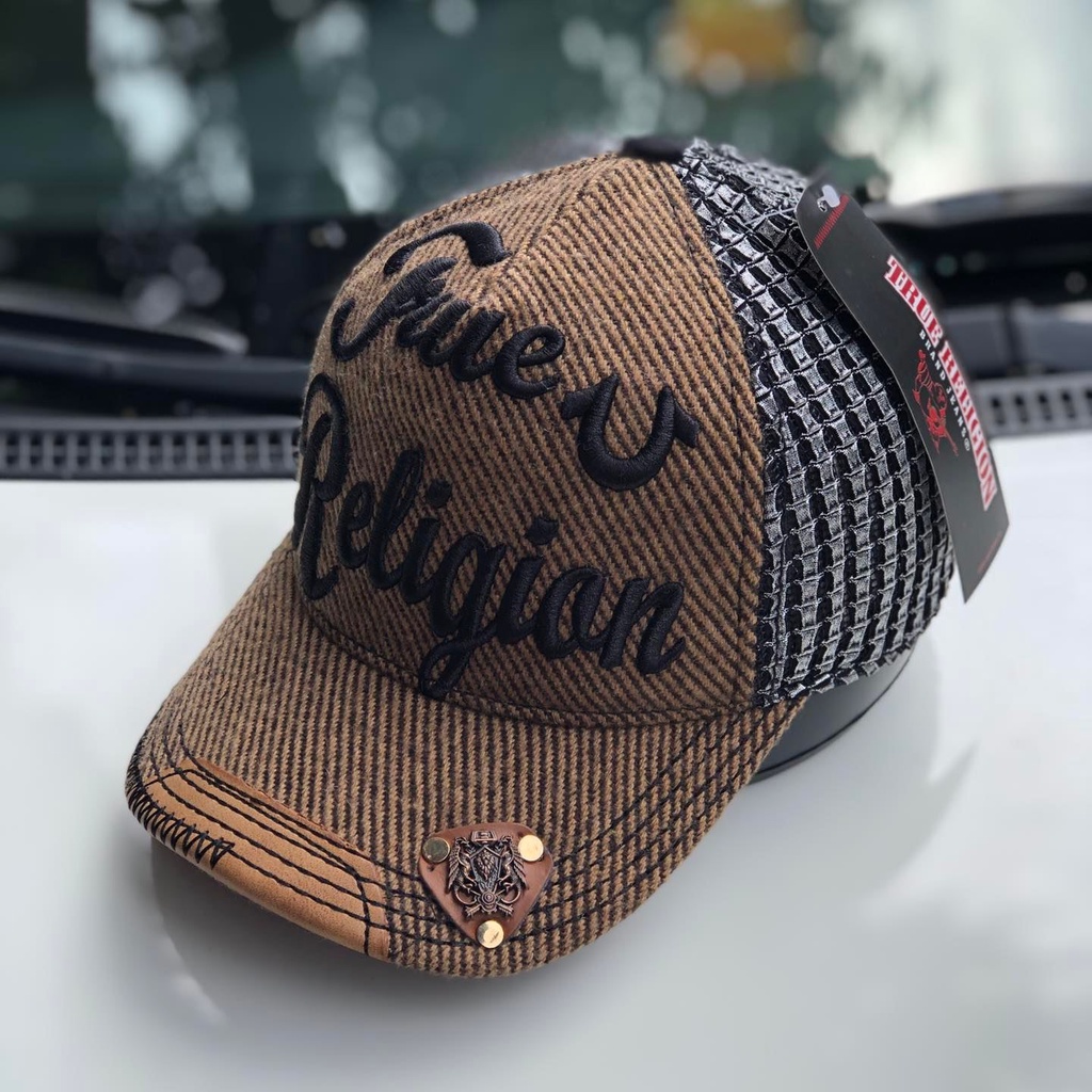 Nón ông địa - Mũ lưỡi trai True Religion đẳng cấp