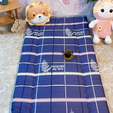 Đệm Ngủ Văn Phòng , Nệm Topper Nệm Đa Năng Du Lịch Tiện Lợi Size 90X190Cm Gấp Gọn Tiện Lợi