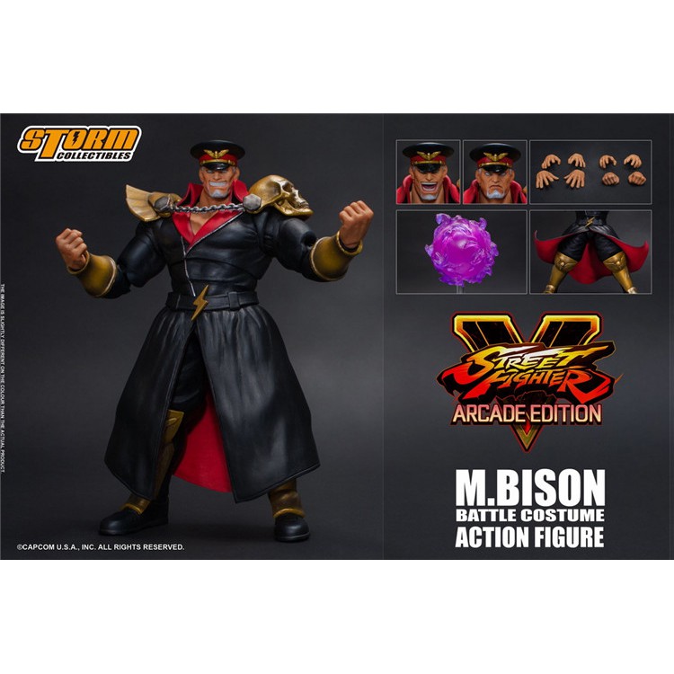 [Order báo giá] Mô hình chính hãng Storm Collectibles 1/12: M.Bison battle custume (Street Fighter V)
