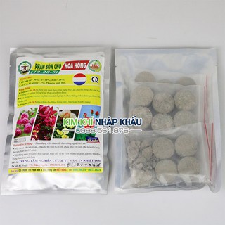Phân bón cho hoa hồng  NPK 10-20-5 gói 24 viên - T173