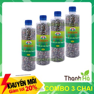 Combo 4 chai - Phân bón thúc Quế Lâm NPK 16-16-8 cao cấp T16.3