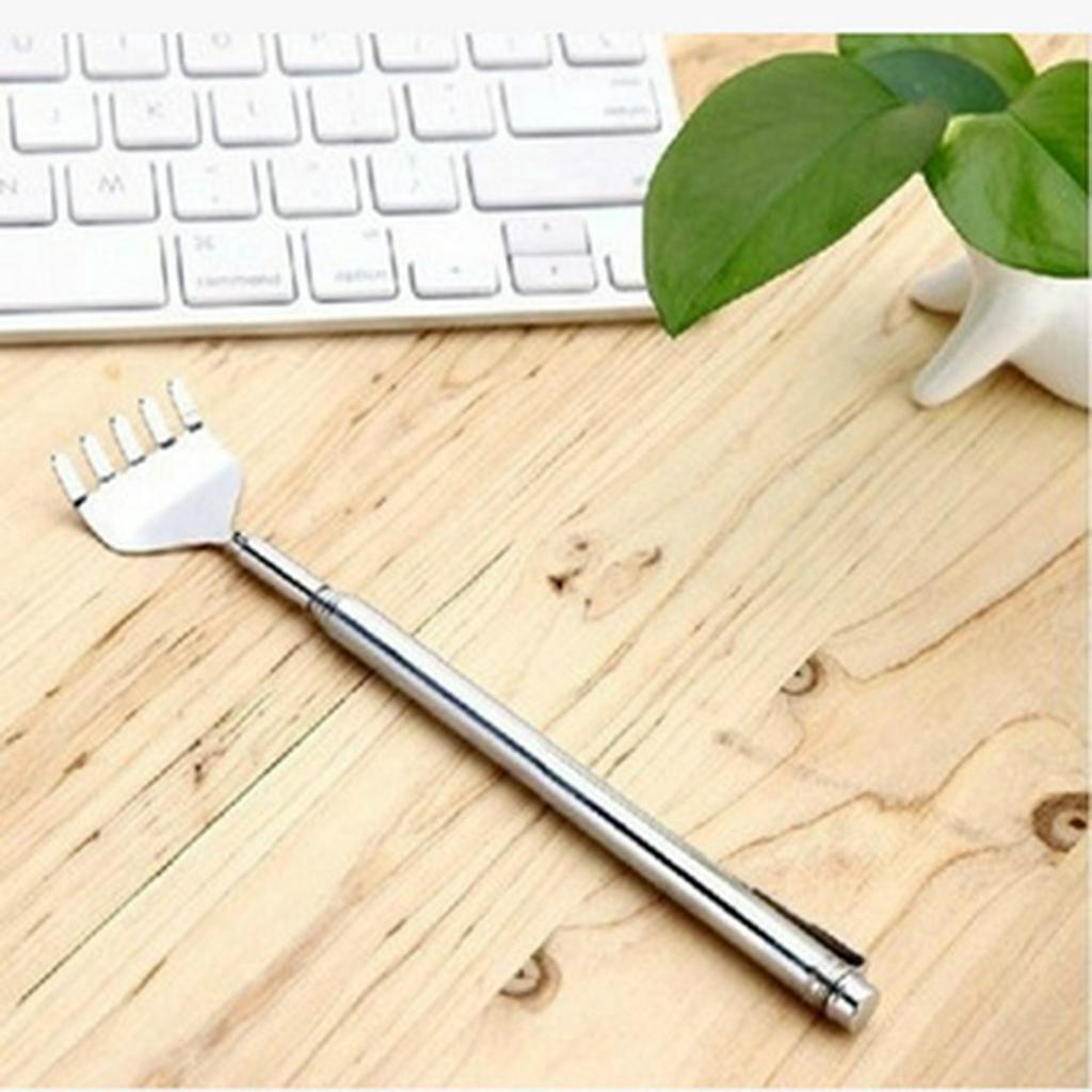 Cây gãi lưng kéo dài làm bằng thép không gỉ tiện dụng