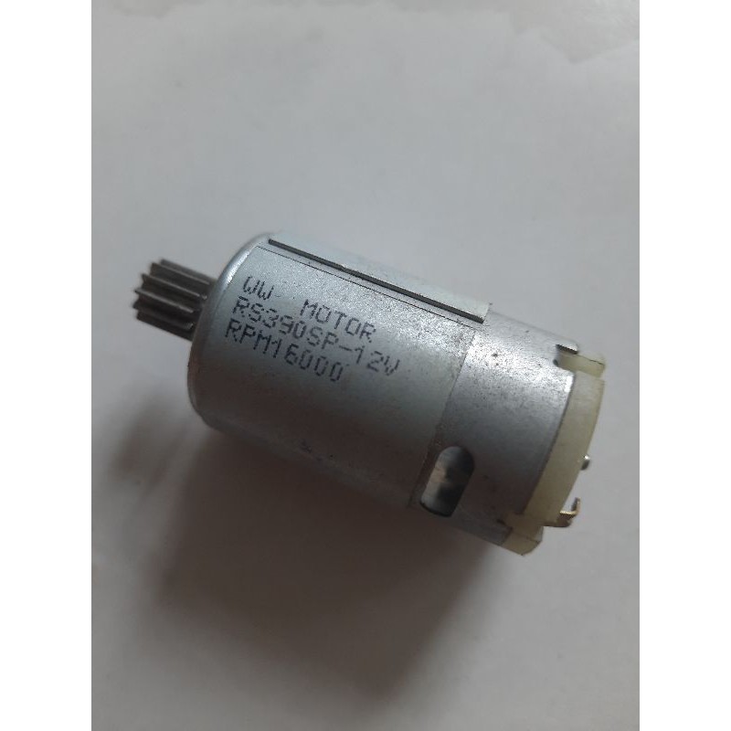 Motor RS390 16000 vòng 6V-12V thay thế