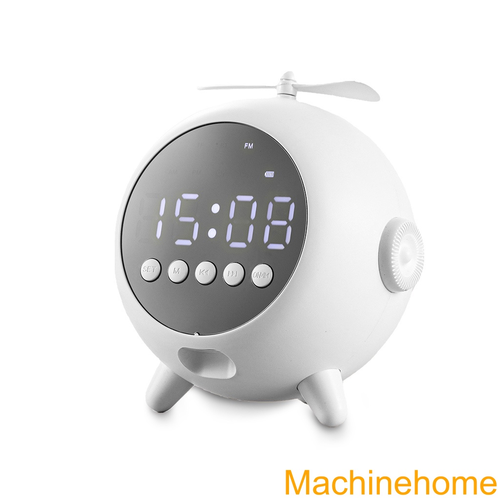 Mc-đồng Hồ Báo Thức Kỹ Thuật Số Đèn LED Phát Nhạc Kỹ Thuật Số Có Nút Điều Khiển Đa Chức Năng Trang Trí Phòng Ngủ Nhà Ở