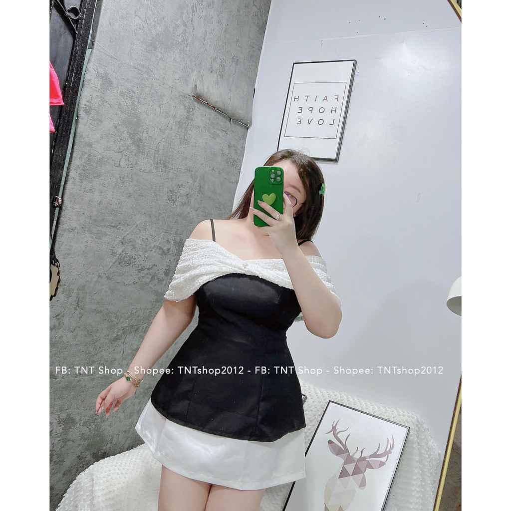 ÁO KIỂU TRỄ VAI TIỂU THƯ [TNT SHOP BIGSIZE 60KG 90KG]