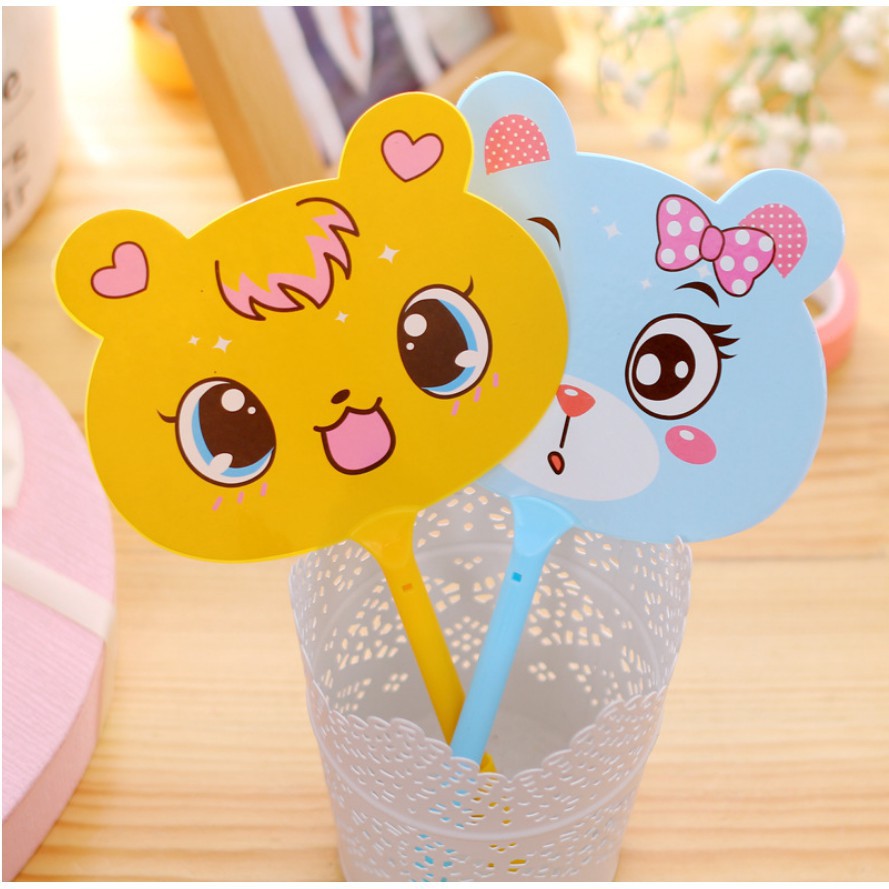 Bút bi mèo hình chiếc quạt mini DUASHOP