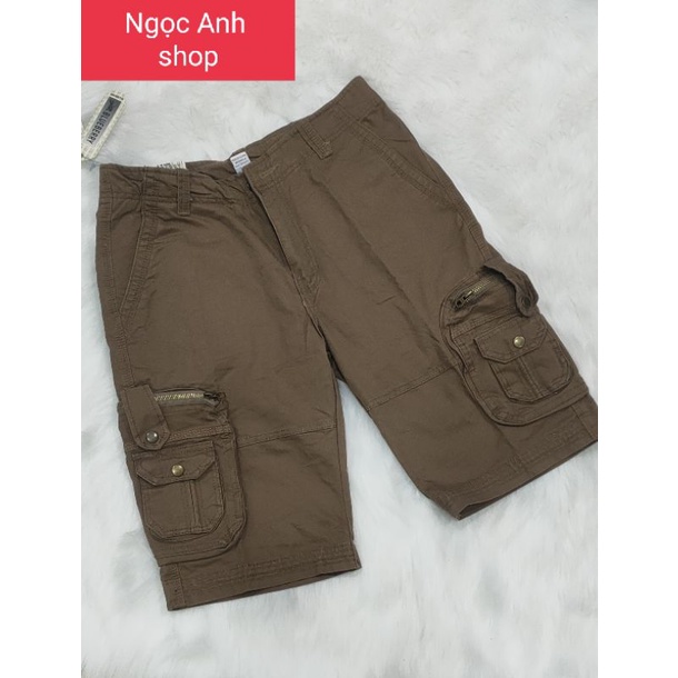 Quần kaki lửng túi hộp nam