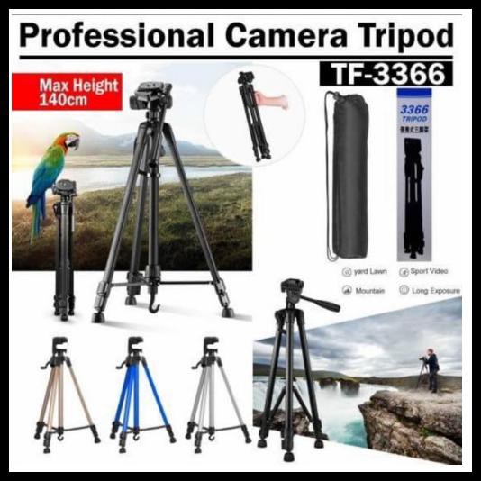 Chân tripod Hf-3366 Cho Điện Thoại Đen | BigBuy360 - bigbuy360.vn