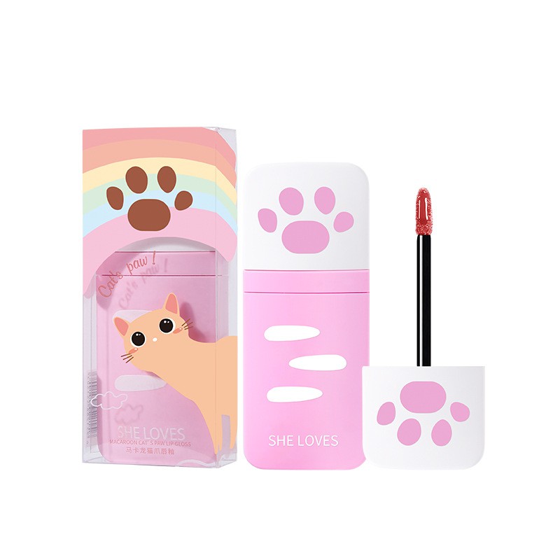 Son Kem Lì SHE LOVES Thiết Kế Vỏ Trong Suốt Chân mèo | BigBuy360 - bigbuy360.vn
