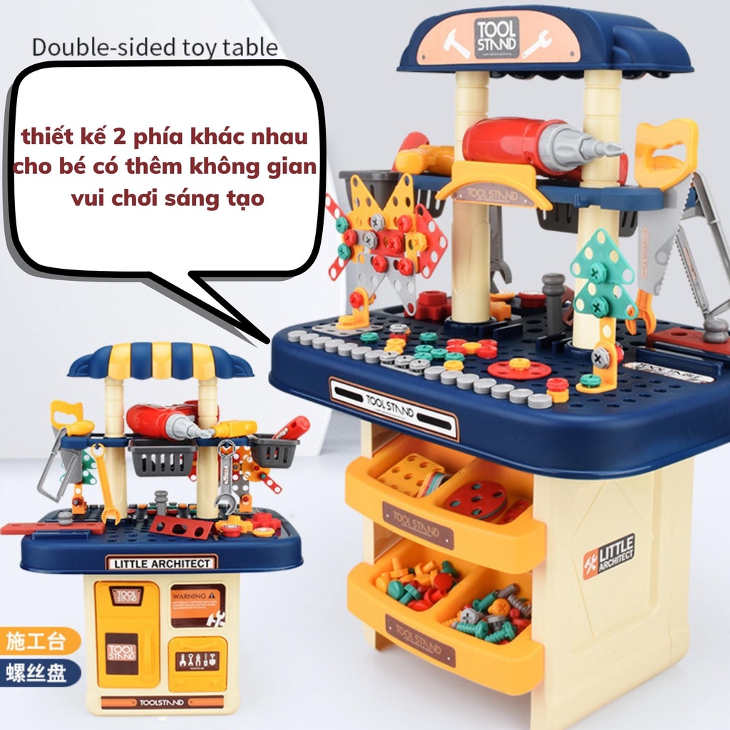 Đồ chơi lắp ráp-Đồ chơi kỹ sư cao cấp cho bé, đồ chơi thông minh phát triển tư duy cho trẻ em BOBIKIDS LR01