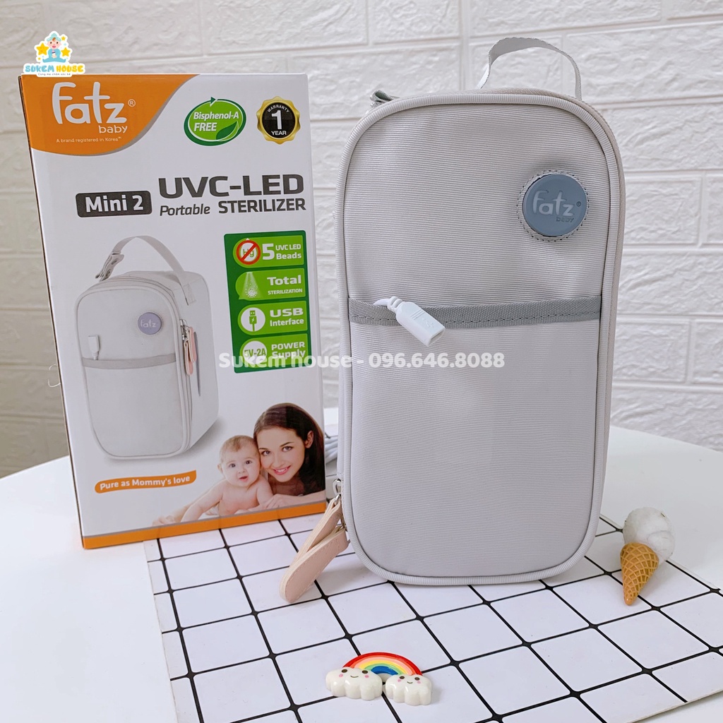 [HÀNG CHÍNH HÃNG] Hộp tiệt trùng UVC cầm tay Mini2 FB4502TN (không bao gồm adaptor)