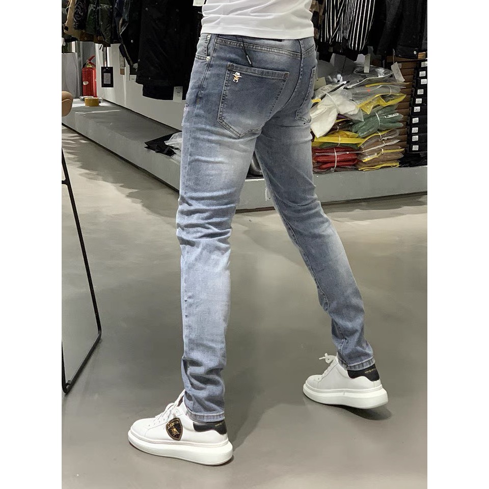 Quần Jean Nam - Quần Bò Nam co dãn ôm form tôn dáng chuẩn, quần jean thời trang cao cấp nam Muradfashion mẫu NT501 | BigBuy360 - bigbuy360.vn