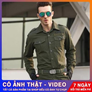 Áo sơ mi nam kaki lính Mỹ _ hàng cao cấp