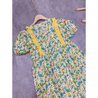 [ẢNH THẬT + VIDEO] Váy hoa đuôi cá cực tiểu thư 🌼🌼🌼