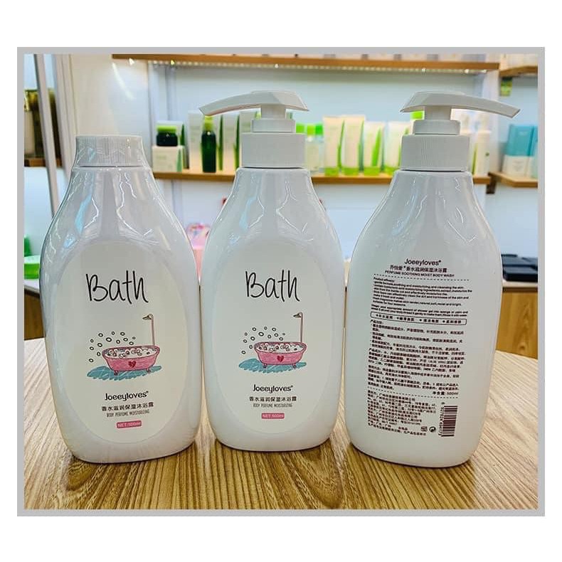 SỮA TẮM DƯỠNG ẨM DA BATH JOEEYLOVES SIÊU THƠM - HÀNG NỘI ĐỊA TRUNG QUỐC, CHAI 500ML