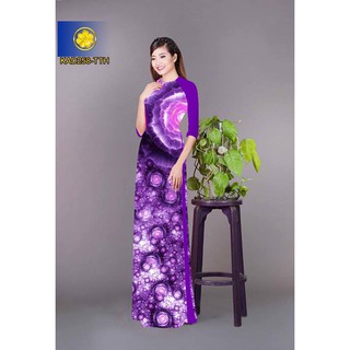 Vải Áo Dài Tằm Ý, Lụa Nhật  KAD258