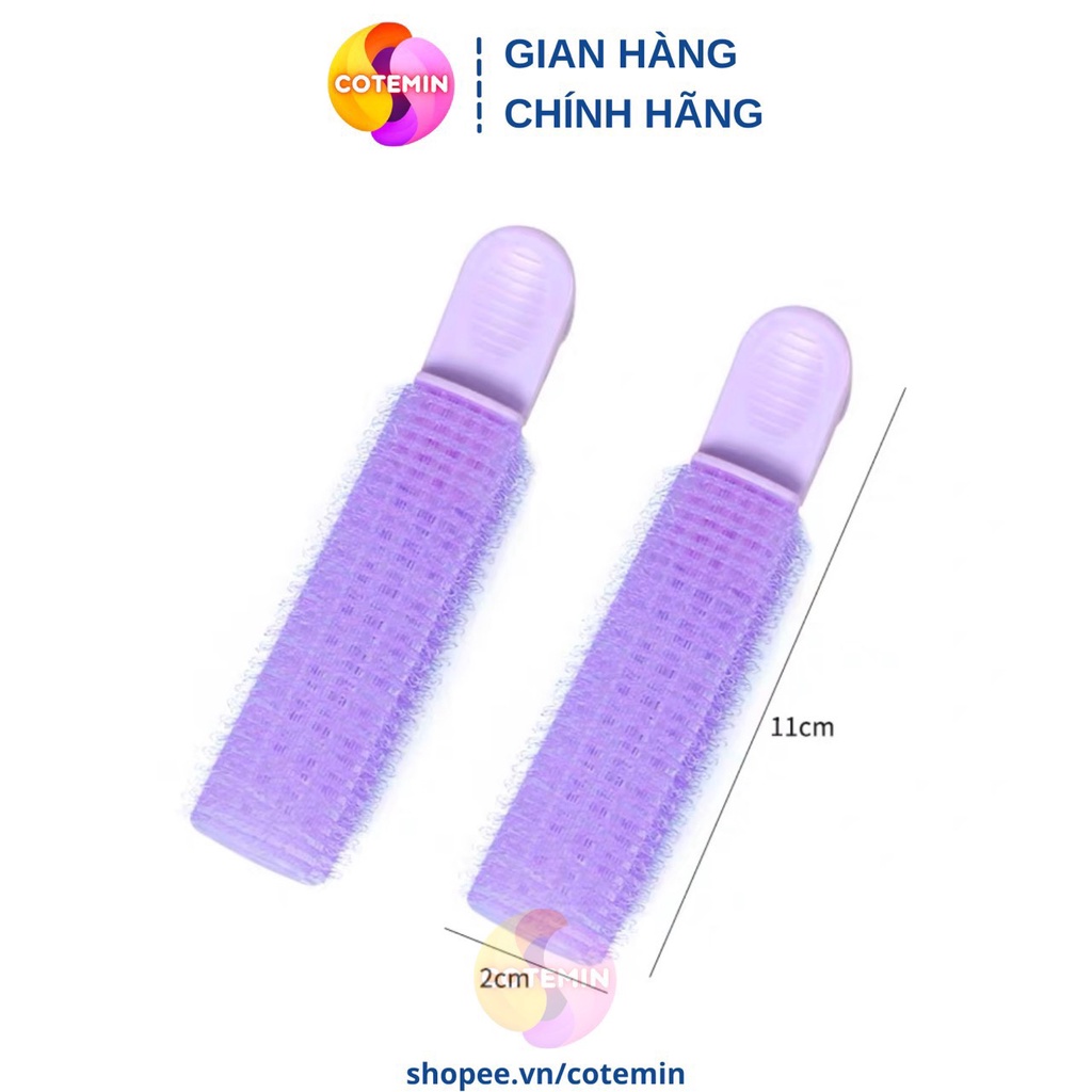 Kẹp làm phồng chân tóc mái uốn tóc mái thưa kẹp uốn tóc tạo kiểu Hàn Quốc