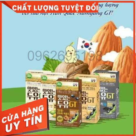 SỮA NƯỚC HẠT ÓC CHÓ&HẠNH NHÂN, MÈ ĐEN&ĐẬU ĐEN, ĐẬU VÀNG, NGŨ CỐC Hàn Quốc 190ml,195ml, 140ml