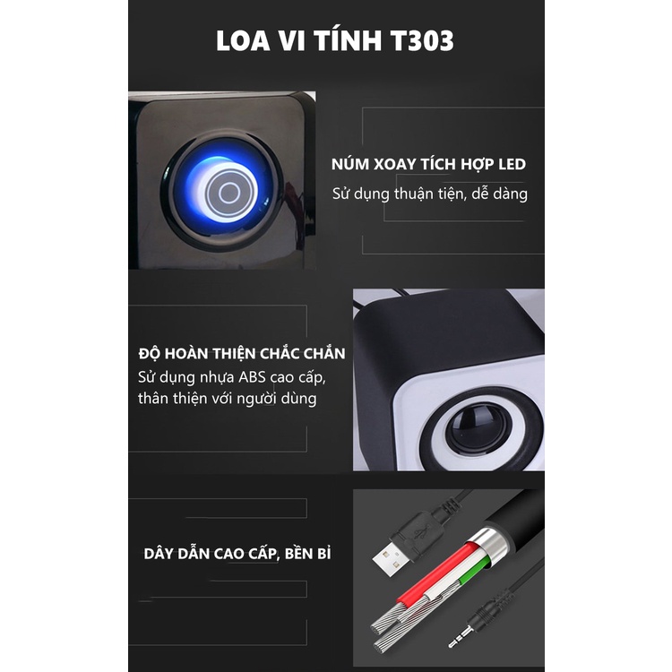 Loa máy tính để bàn bluetooth, loa vi tính không dây giá rẻ dùng cho điện thoại và máy tính