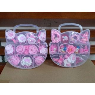 Hộp buộc tóc kitty cho bé