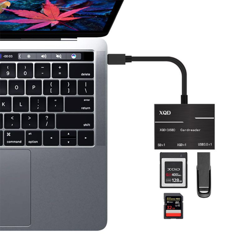 Đầu Đọc Thẻ Nhớ Usb 3.0 Type-C Sang Xqd / Sd Cho Sony G Series / Lexar Xqd Cards