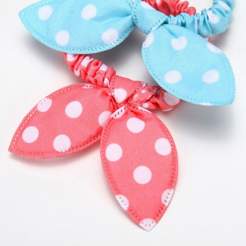 BUỘC TÓC SCRUNCHIES TAI THỎ MINI SIÊU DỄ THƯƠNG | VIDEO THẬT | SHOP BEECOW