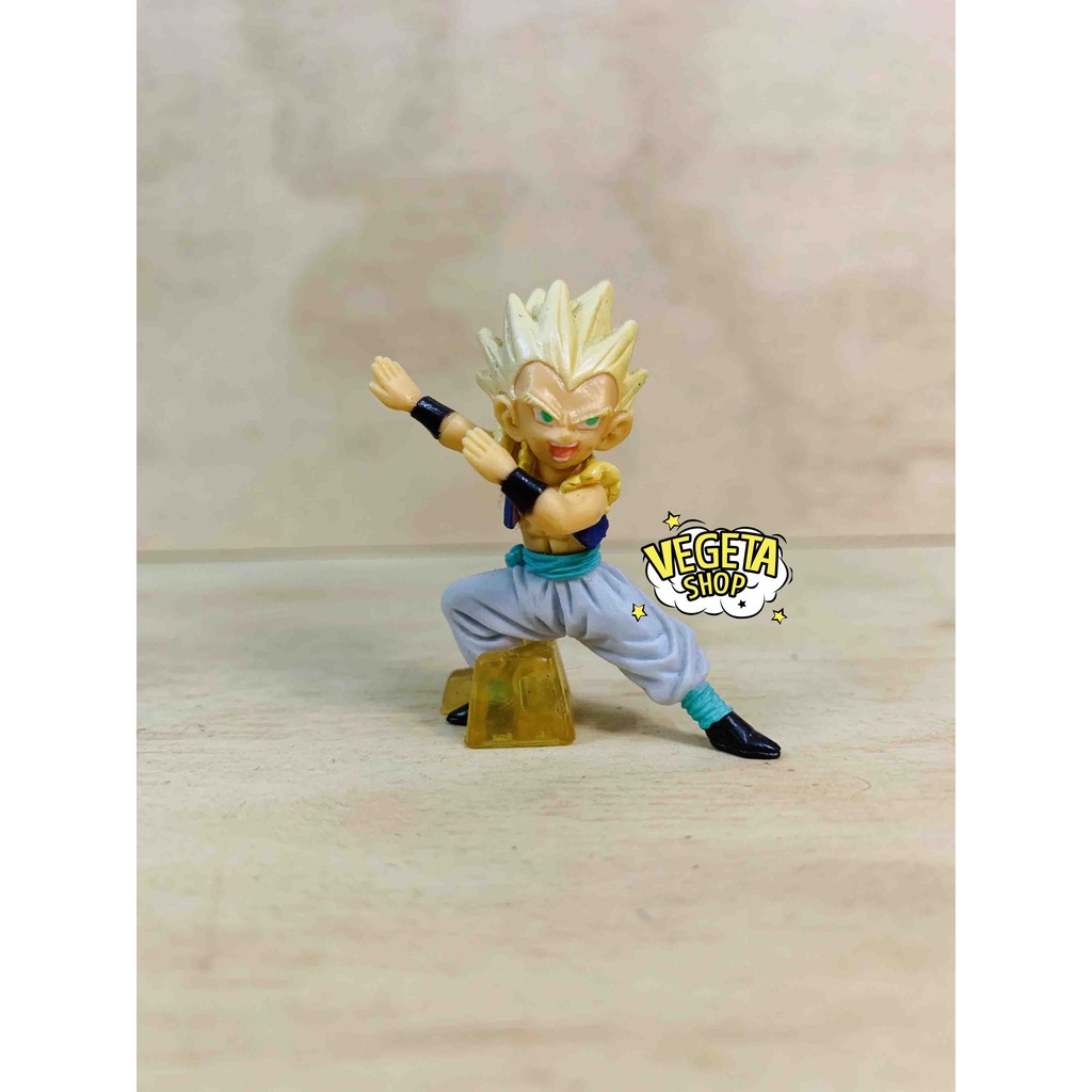 Mô hình Dragon Ball - Gotenks SSJ - HG Gashapon DragonBall Z 18 - Chính hãng Bandai - Cao 4,5cm