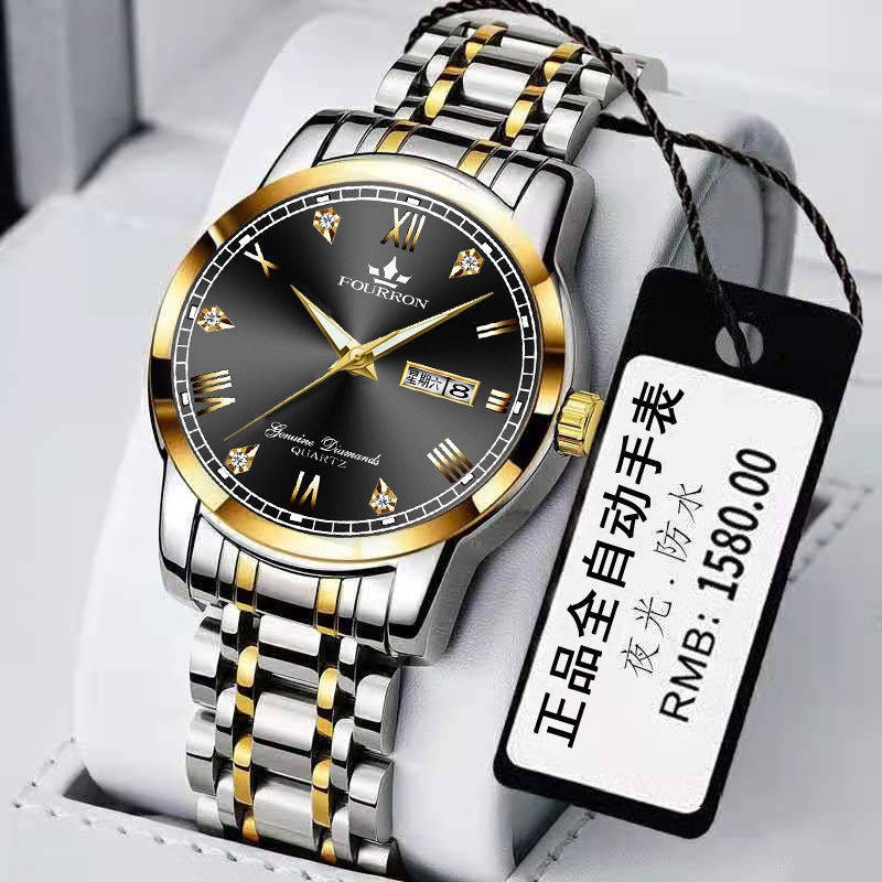 Đồng hồ cơ tự động Thụy Sĩ nhiều màu tùy chọn dạ quang chống thấm nước dành cho nam