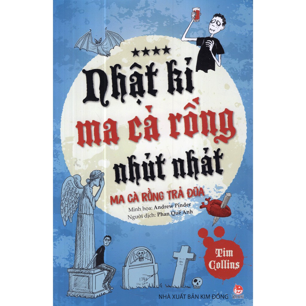 Sách - Nhật Kí Ma Cà Rồng Nhút Nhát - Ma Cà Rồng Trả Đũa