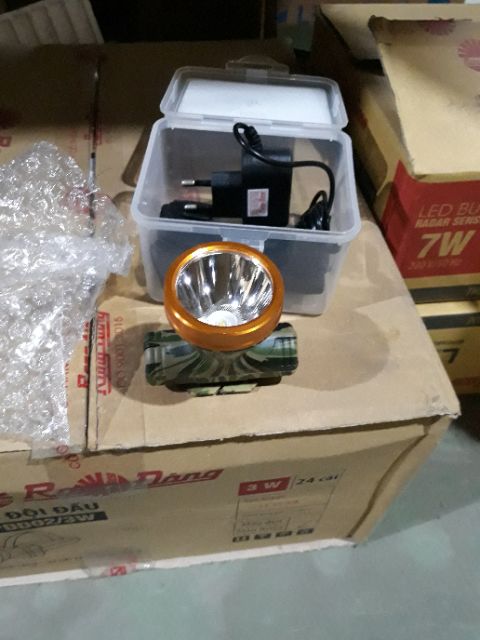 Đèn pin led đội đầu DP DD02/3W-5W RĐ