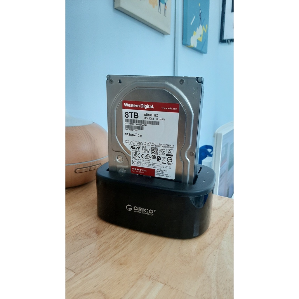 Ổ cứng HDD WD Red Plus 8TB  3.5-inch SATA III