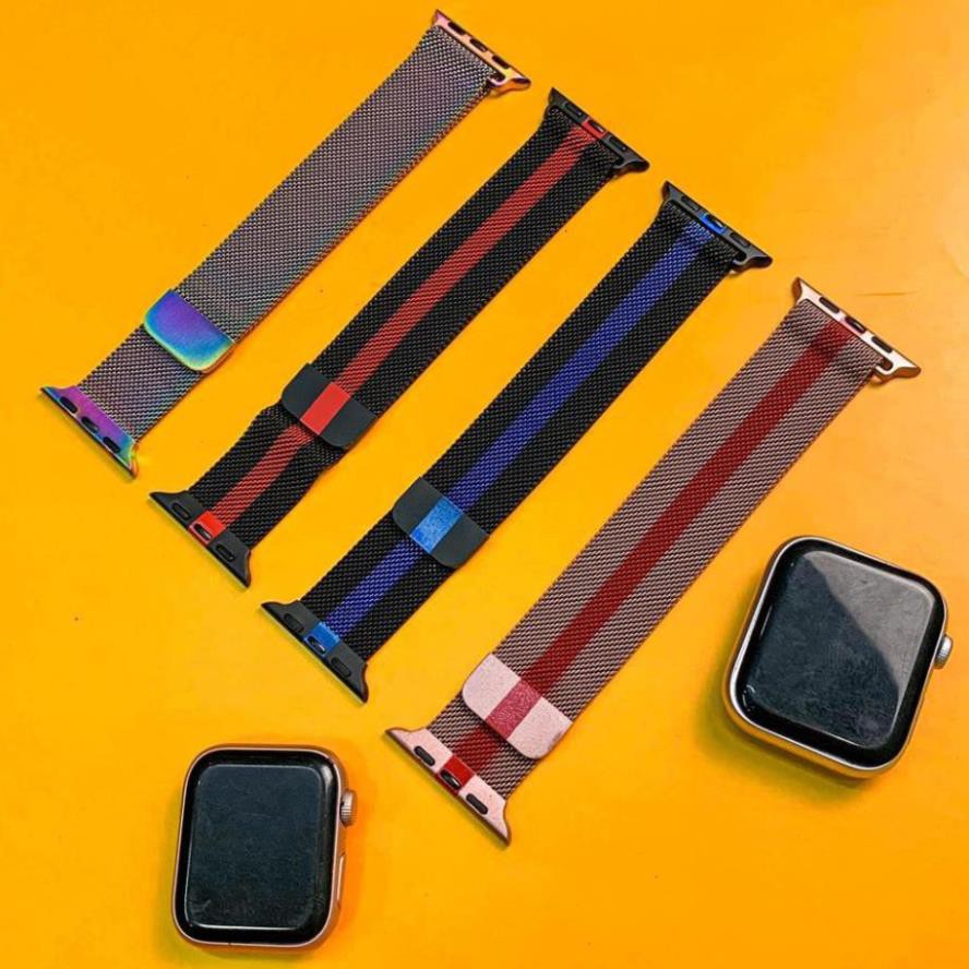 [HOÀN XU] Dây Đeo Apple Watch Thép Không Gỉ - Khóa Nam Châm dành cho Apple Watch Series 6/5/4/3/2/1