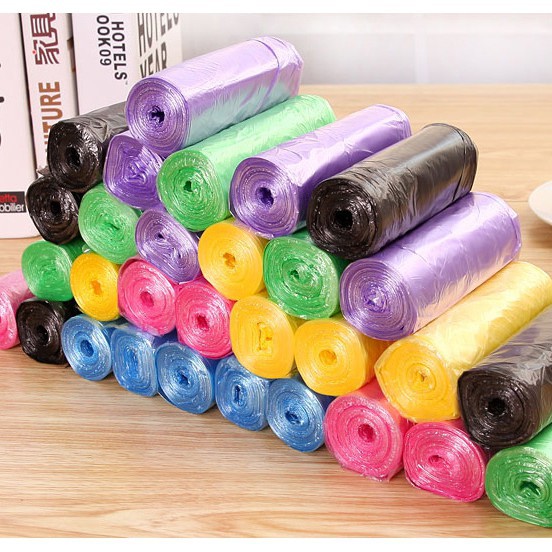 Set 5 Cuộn Túi Bóng ( nilon) Đựng Rác Tự Phân Hủy Bảo Vệ Môi Trường ...