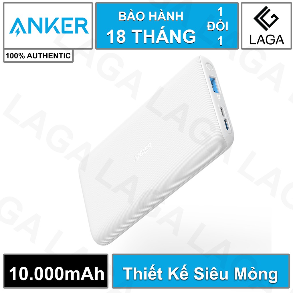 Pin sạc dự phòng ANKER PowerCore Lite 10000mAh - A1232 - LAGA