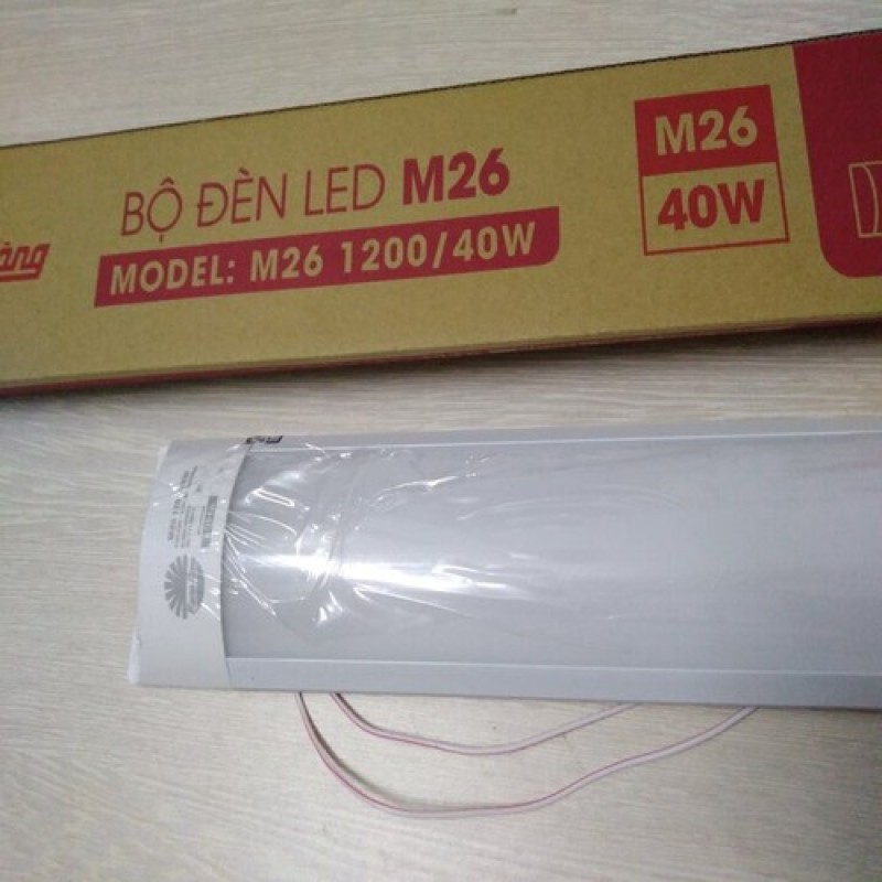 Bộ đèn tuýp led bán nguyệt 1.2m/36W Rạng Đông