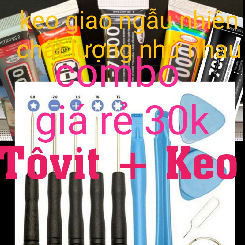 Tovit keo cao cấp 11 món sửa ĐT tháo được 97%
