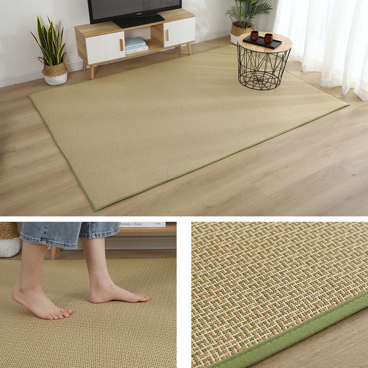 Thảm Mây Đan Cao Cấp Thảm Tatami Nhật Thảm Phòng Ngủ Mùa Hè