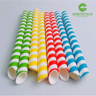 105 ống hút giấy phi 12 Paper straw