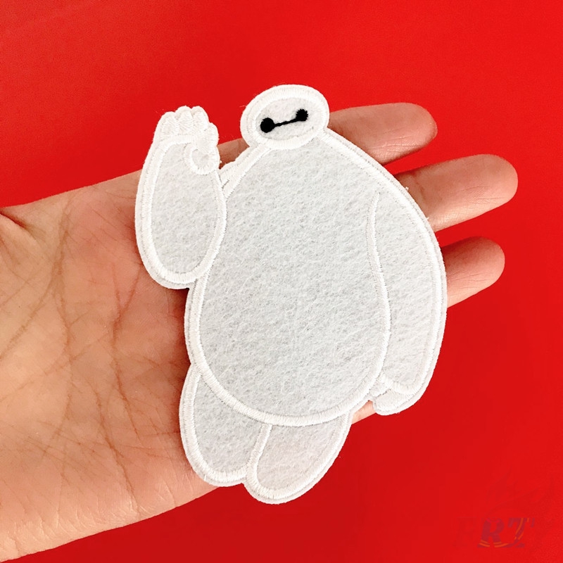 1 sticker ủi quần áo thêu hình big hero 6 baymax DIY