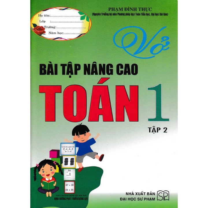 Sách Vở Bài Tập Toán Nâng Cao Toán 1 -Tập 2 (Theo Chương Trình Tiểu Học Mới Định Hướng Phát Triển Năng Lực)